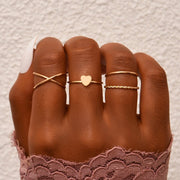 Women Bohemian Ring Set